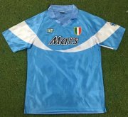 1990-91 Napoli Retro Blue Special Soccer Jersey Shirt