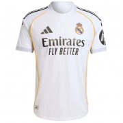 2025-26 Real Madrid Home Soccer Jersey Shirt Player Version