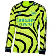 2023-24 Arsenal Long Sleeve Away Soccer Jersey Shirt
