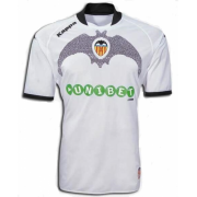 09-10 Valencia Retro Home Soccer Jersey Shirt