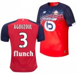 2019-20 Lille OSC Home Soccer Jersey Shirt Saad Agouzoul #3