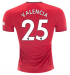 2019-20 Manchester United Home Soccer Jersey Shirt Antonio Valencia #25