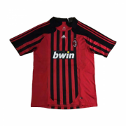 2007-08 AC Milan Retro Home Soccer Jersey Shirt