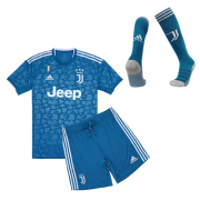 Kids Juventus 2019-20 Third Away Soccer Kit (Shirt + Shorts + Socks)