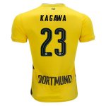 2017-18 Borussia Dortmund Kagawa #23 Home Soccer Jersey