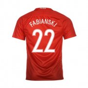 2016 Poland Fabianski 22 Away Soccer Jersey
