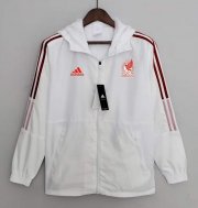2022 World Cup Mexico White Windbreaker Hoodie Jacket