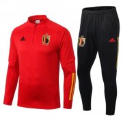 2020 Belgium Red Sweatshirt and Pants Training Kit