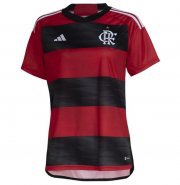 2023-24 Camisa Flamengo Feminina Home Women Soccer Jersey Shirt
