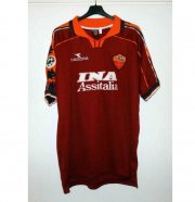1998-99 Roma Retro Home Soccer Jersey Shirt