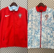 2024 Euro Cup Portugal Trench Coat Reversible Jacket