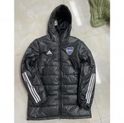 2020-21 Boca Juniors Black Cotton Warn Coat