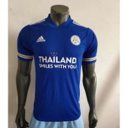 2020-21 Leicester City Home Soccer Jersey Shirt Player Version With New Sponsor