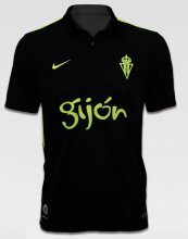 2016-17 Sporting Gijon Away Soccer Jersey