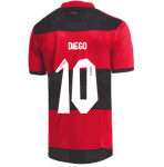 2021-22 Flamengo Home Soccer Jersey Shirt DIEGO #10