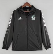 2022 World Cup Mexico Black Windbreaker Hoodie Jacket