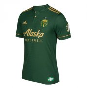 2017-18 Portland Timbers Home Soccer Jersey