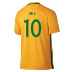 2016 Brazil PELE #10 Home Soccer Jersey
