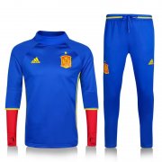 2016-17 Spain Blue Tracksuit