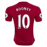 2016-17 Manchester United 10 ROONEY Home Soccer Jersey