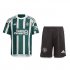 2023-24 Manchester United Kids Away Soccer Children Kits Shirt With Shorts