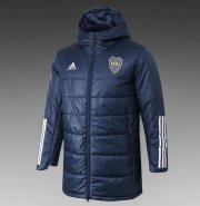 2020-21 Boca Juniors Navy Cotton Warn Coat