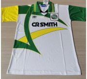 1994-95 Celtic Retro White Away Soccer Jersey Shirt