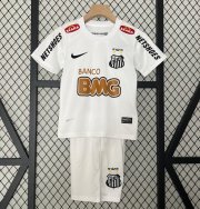 2011-12 Santos FC Kids Home Soccer Kits Shirt With Shorts