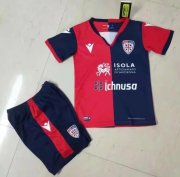 Kids Cagliari Calcio 2019-20 Home Soccer Shirt with Shorts
