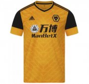 2020-21 Wolverhampton Wanderers Home Soccer Jersey Shirt