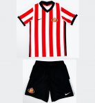 Kids/Youth Sunderland AFC 2022-23 Home Soccer Kits Shirt With Shorts