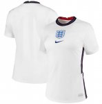 Women's 2020 EURO England Home White Soccer Jersey Shirt