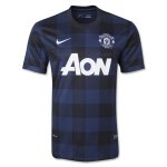 13-14 Manchester United Away Black Jersey Shirt