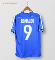 1998 Brazil Retro Away Soccer Jersey Shirt RONALDO #9