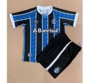 2020-21 Gremio Foot-Ball Kids Home Soccer Kits Shirt With Shorts