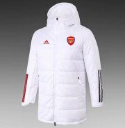 2020-21 Arsenal Long White Cotton Warn Coat