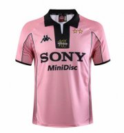 1997-98 Juventus Retro Pink Away Soccer Jersey Shirt