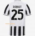 2021-22 Juventus Home Soccer Jersey Shirt with RABIOT 25 printing