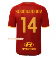 2021-22 AS Roma Home Soccer Jersey Shirt with SHOMURODOV 14 printing