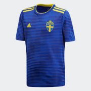 2018 World Cup Sweden Away Soccer Jersey