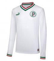 2022-23 Palmeiras Anniversary White Special Edition Long Sleeve Soccer Jersey Shirt