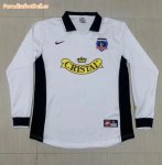1998 Colo-Colo Retro Long Sleeve Home Soccer Jersey Shirt