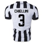 Juventus 14/15 CHIELLINI #3 Home Soccer Jersey