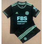 Kids Leicester City 2022-23 Away Soccer Kits Shirt With Shorts