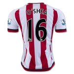 2015-16 Sunderland O SHEA #16 Home Soccer Jersey