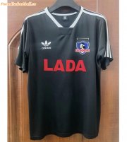 1991 Colo-Colo Retro Black Away Soccer Jersey Shirt
