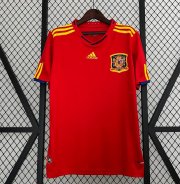 2010 Spain Retro Home Soccer Jersey Shirt
