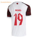 2021-22 Flamengo Away Soccer Jersey Shirt MICHAEL #19