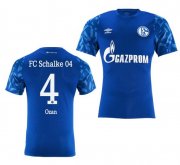 2019-20 Schalke 04 Home Soccer Jersey Shirt Ozan Kabak #4