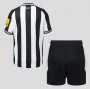 2023-24 Newcastle United Kids Home Soccer Kits Shirt With Shorts